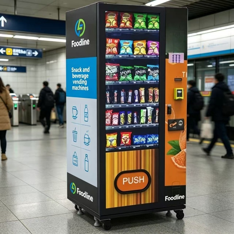 Healthy Snacks Food - Máquinas de Venda Automática Personalizadas FL