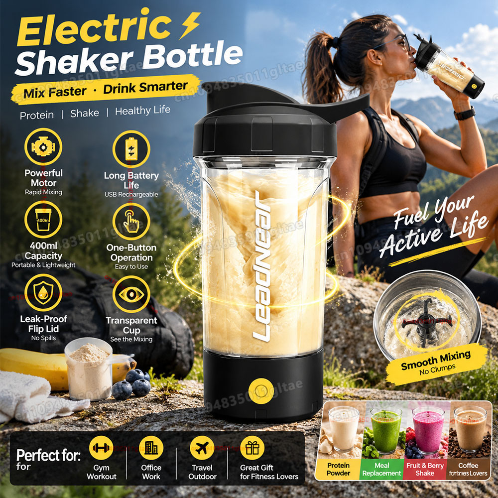 Protein Bar - Copo Liquidificador Elétrico Portátil, Copo Liquidificador