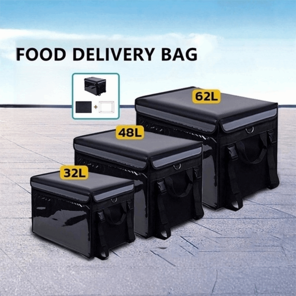 Food Snacks Delivery - Bolsa Térmica Impermeável para Entrega de