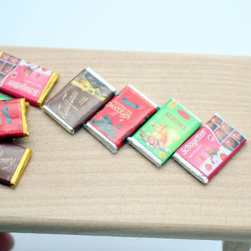 4 Peças de Miniaturas de Doces - Chocolate Snack avaliação e preço