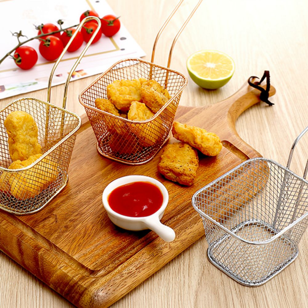 Cesto decorativo pequeno e qua - Food Snacks Catering avaliação e preço